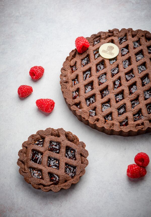 Dolce - Crostata cacao e lampone